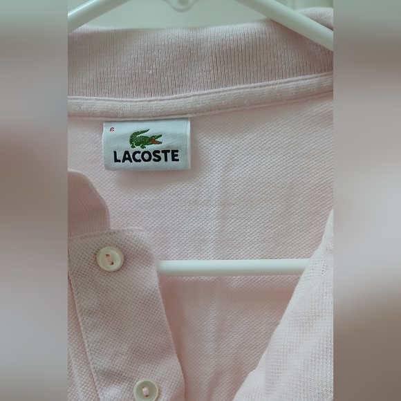 Lacoste Men's Pink Polo Shirt - Picture 5 of 7